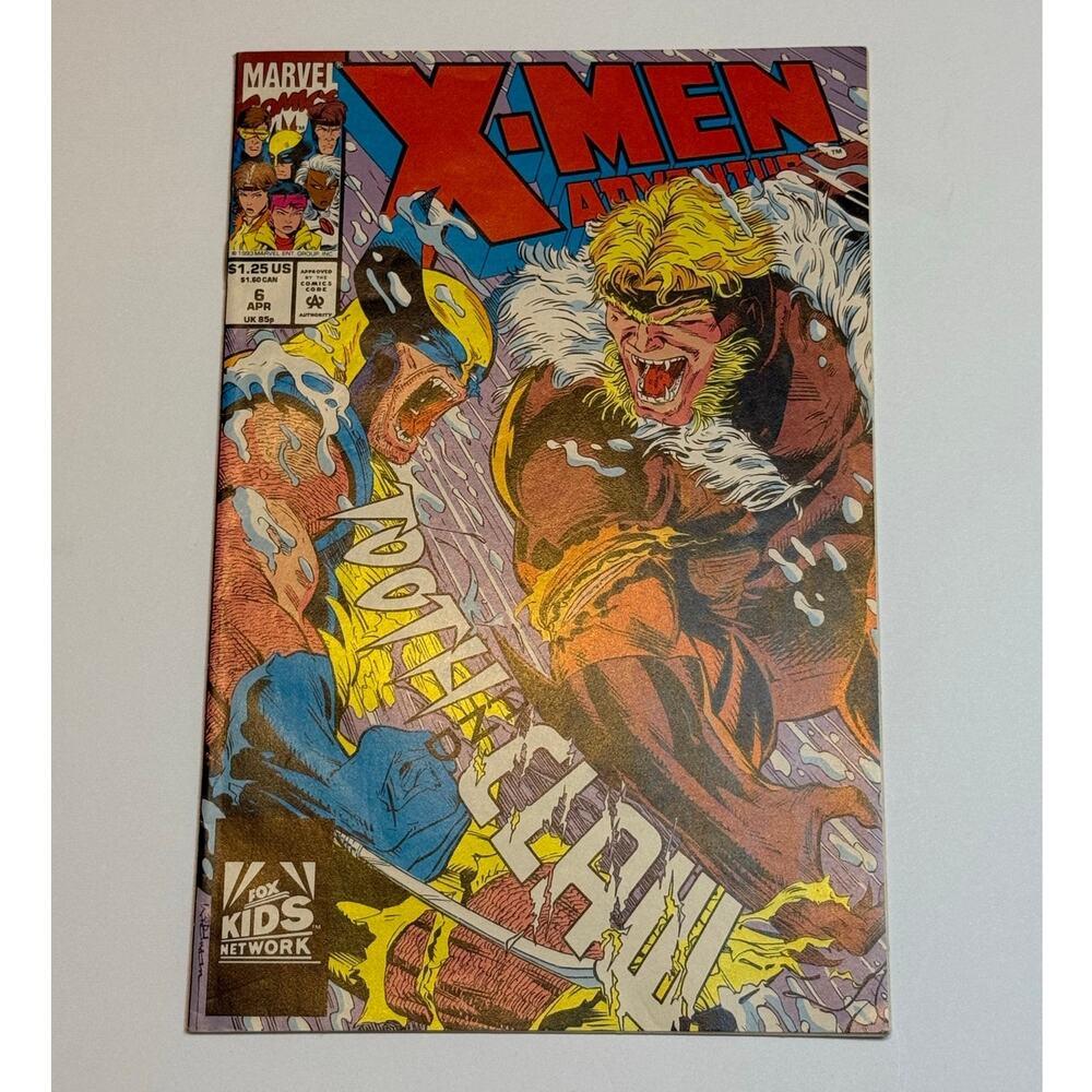 Marvel Comics X-MEN Adventure Tooth and Claw 1993 Edition